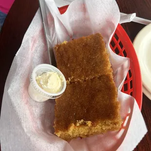 Honey cornbread