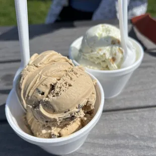 capuchino chip and key lime pie