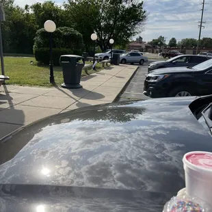 Lots of seating and even a drive thru