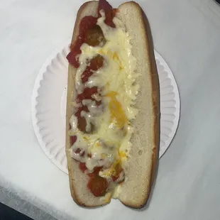 Large meatball sub