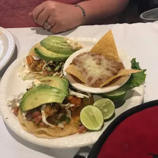 Shrimp tacos