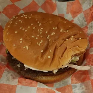 Big Dan. One pattie. With all the fixings