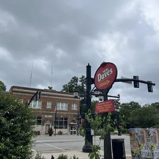 a view of the outside of the restaurant