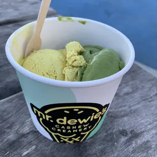 Golden Spice and Matcha