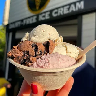 Split double scoop - so good!!