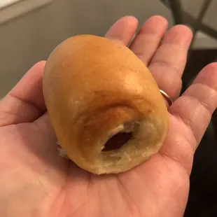 Mini kolache - really cute and two bites. Good for the little kids.