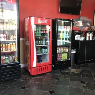 two vending machines