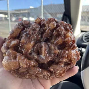 Massive apple fritter