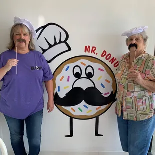 Even adults like mustaches