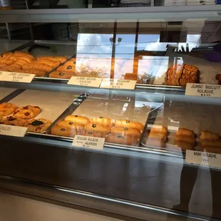 The kolache display