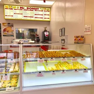 a display of pastries and pastries