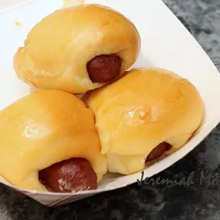 mini sausage kolache