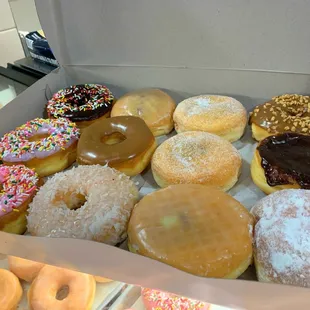 Assorted donuts