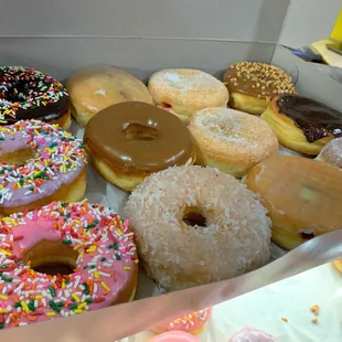 Assorted donuts for today's meeting