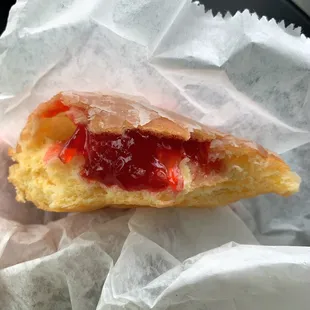 Apple Cranberry Jelly Donut