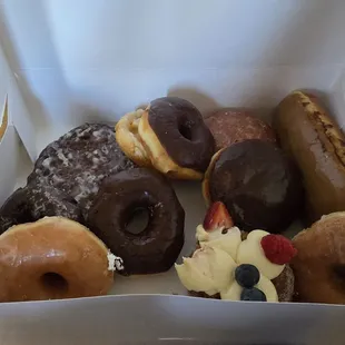 A variety from Mr Donuts