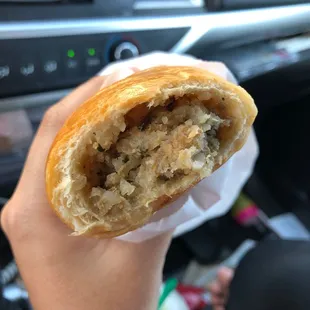 Inside the boudin Kolache