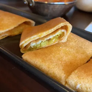 Chili Cheese Chilli Potato dosa