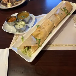 Chicken Manchuriyan Dosa