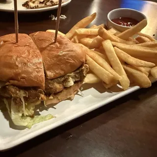 Curried Chicken Burger