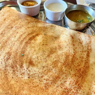 Ghee Roast Masala Dosa