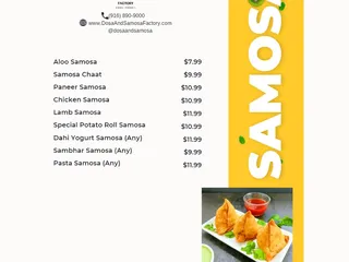 Dosa and Samosa Factory