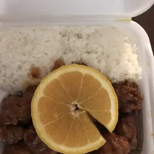 Orange chicken