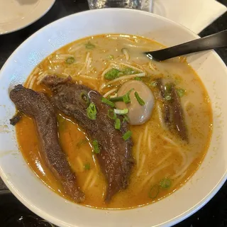 Spicy beef ramen