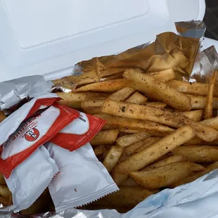 Half order of Plain Fries