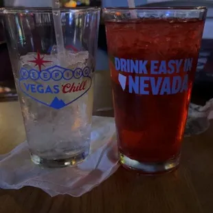 a drink and a beverage