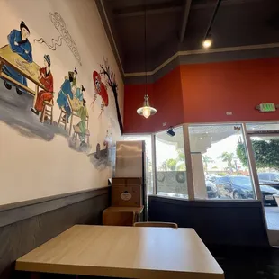 Sitting inside looking outside