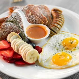 pancakes, food