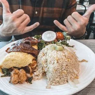 Omelette Fried Rice
