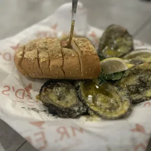 Charbroiled Oysters