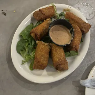 Boudin Egg Rolls