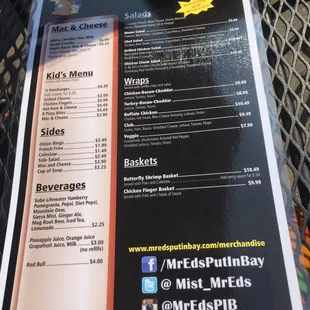 Menu!