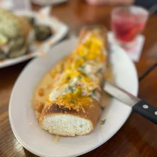 Louisiana crawfish bread