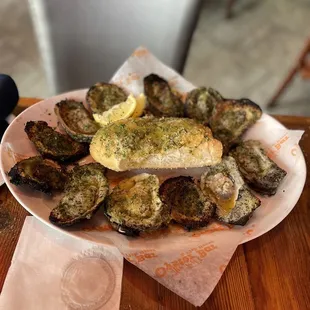 Charbroiled Oysters