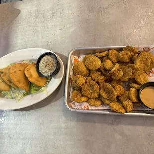 New Orleans Meat Pies and Fried Pickles