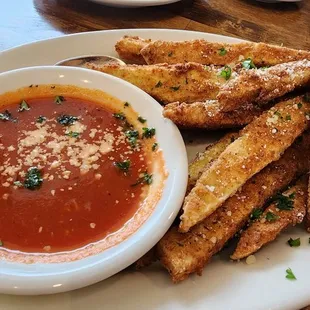 Eggplant sticks