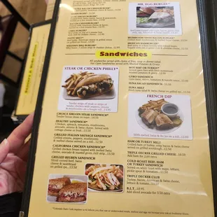 menu, sushi and sashimi