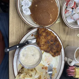 Chicken fried chicken