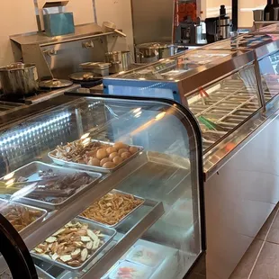 a view of the inside of a restaurant