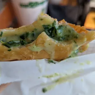 Artichoke and cheese!