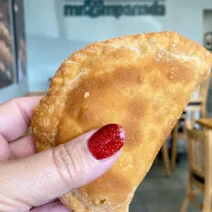 The very flavorful beer empanada| Mr. Empanada | Dec 3, 2021| South Tampa FL