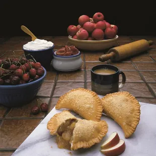 Meat, Seafood and Dessert Empanadas