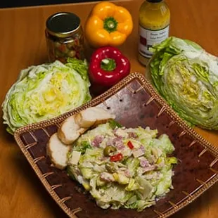 Italian Chef Salad with our signature dressing