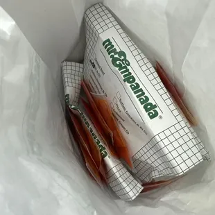 four beef and cheese empanadas