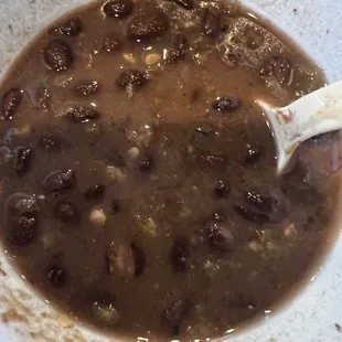 Black bean soup
