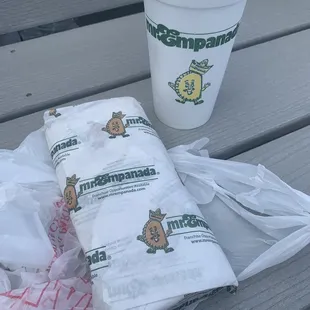 They brought it out to me fast while I waited outside